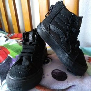 Toddler unisex vans shoes